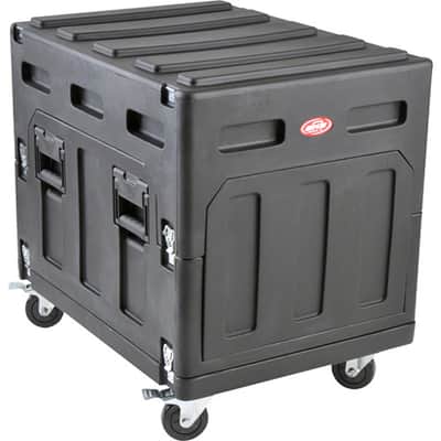 SKB Cases 1SKB19-R1406 Mighty GigRig 14U Top 6U Front Rolling Rack 789270140615 image 3