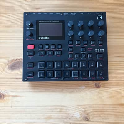 Elektron Syntakt 12 Track Drum Computer & Synthesizer 2022- Present - Black