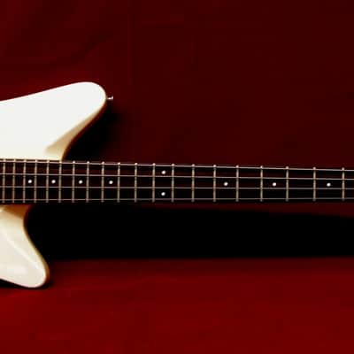 Hagstrom Ultra Swede 1982 White Pearlescent. Prototype.. Only 12 made. VERY RARE. & COLLECTIBLE. image 3