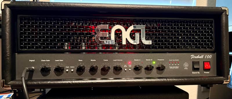 Engl Fireball 100 | 2-Channel 100 Watt | 6L6 | Black | image 1