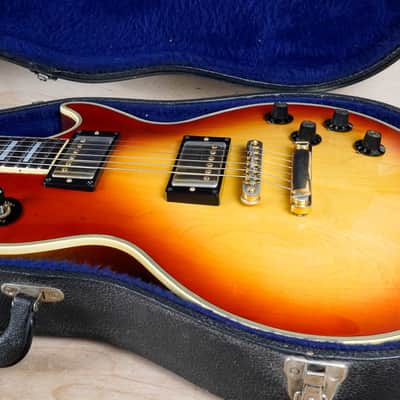 Greco EG-1000R MIJ 1975 Red Sunburst Maxon U-3000 Pickups Vintage Made In Japan w/ Hard Case image 2