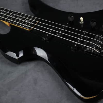 B.C. Rich Mocking Bird 1987 Black Japan image 13