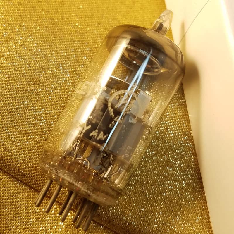 Amperex 6DJ8 tNOS AT1000 TESTED Balanced! PI Vacuum Tube HP Selected Heerlen ECC88 dual triode 1962-1973 image 1