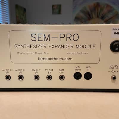 Oberheim Sem Pro Synth Expander Module 2012 - White image 2