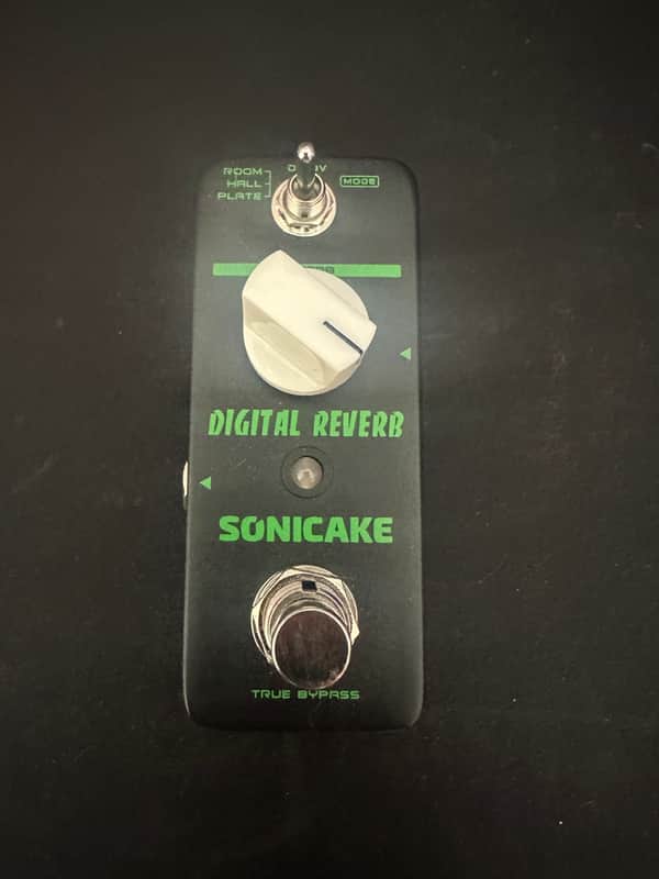 SONICAKE Digital Reverb Pedal 2020s - Black image 1