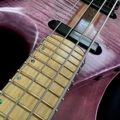 JD Guitars 2026 Headless Mini Bass PlumBurst image 11