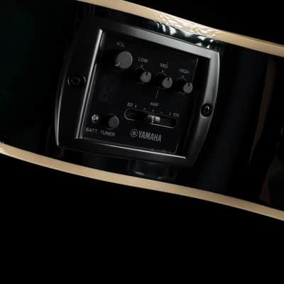 Yamaha APX600 Thinline with Electronics 2010s - Oriental Blue Burst imagen 2