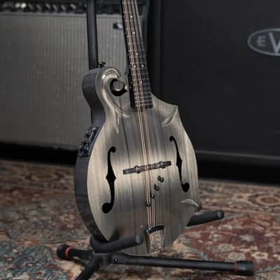 KLOS Carbon Timber F-Style Mandolin DAE EQ Acoustic/Electric with Fiberglass Hardshell Case image 15