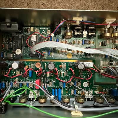 Marshall 6100 30th Anniversary Series 3-Channel 100-Watt Guitar Amp Head 1992 - 1997 - Blue image 14