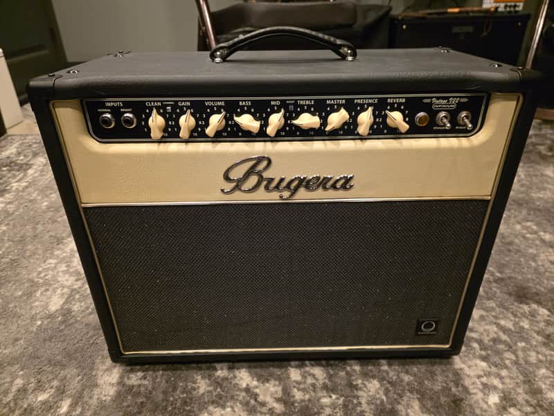 Bugera Vintage V22 INFINIUM 22W 2-Channel Tube Combo 2010s Standard image 1