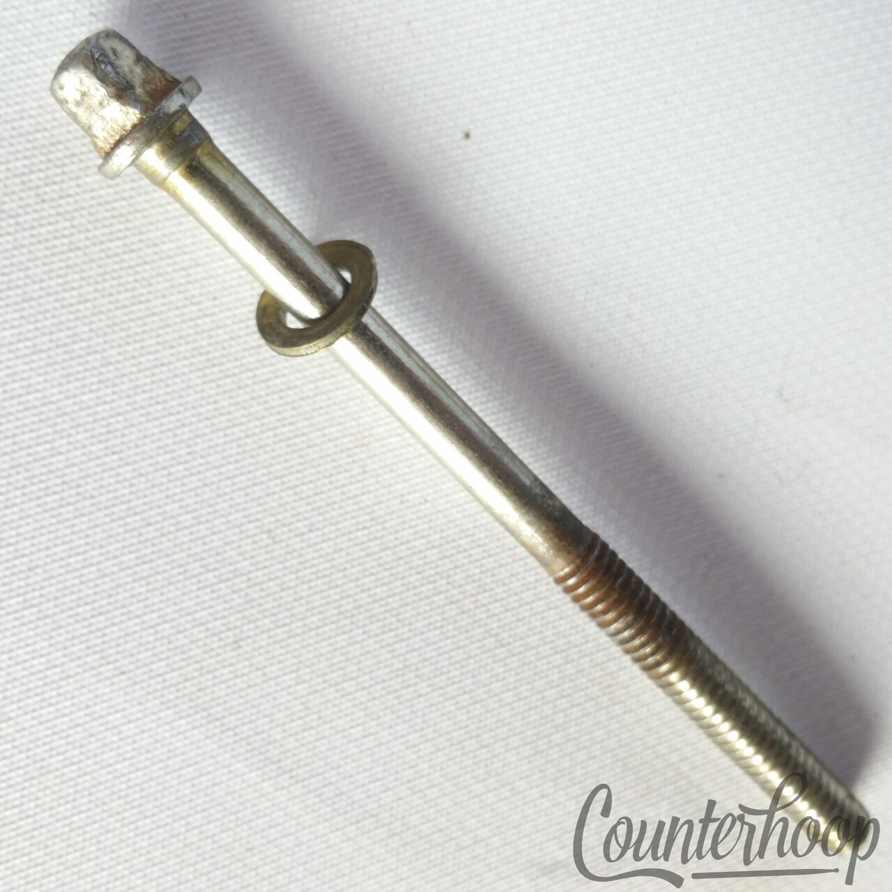 Slingerland 1 3 3/16"T-Rod Radio King Nickel Snare Drum Tensioner Tom Vintage40s — main photograph