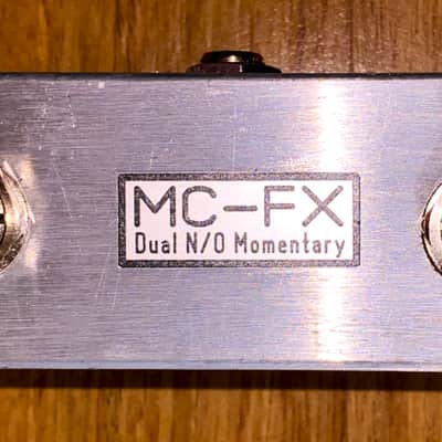 MC-FX Dual Momentary Footswitch Passive TRS Robust Diecast Build! Aussie Made! image 1