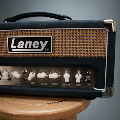 Laney L5 Studio 5w Tube Guitar Amp Head w/Cover + Footswitch - Preowned image 5
