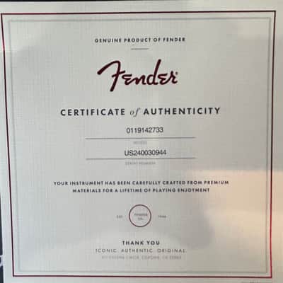 Fender American Ultra II Stratocaster, Maple Fingerboard 2024 - Solar Flare/ 8lbs. 1.6oz. #US240030944 image 10