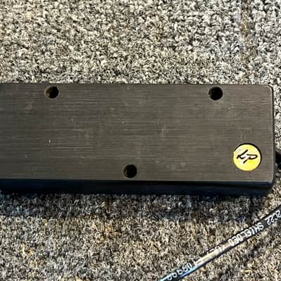 Lane Poor M4.0 Soap Bar Bass Pickup Set 1990’s - Black Original Lane Poor 4 String Bass Pickups image 1