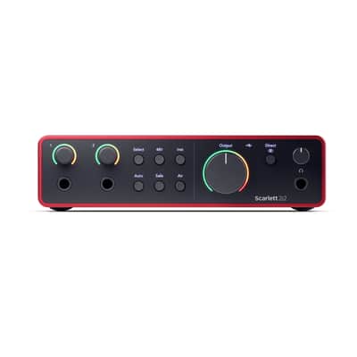 Focusrite SCARLETT 2i2 2-In 2-Out Audio Interface - 4th Gen image 1