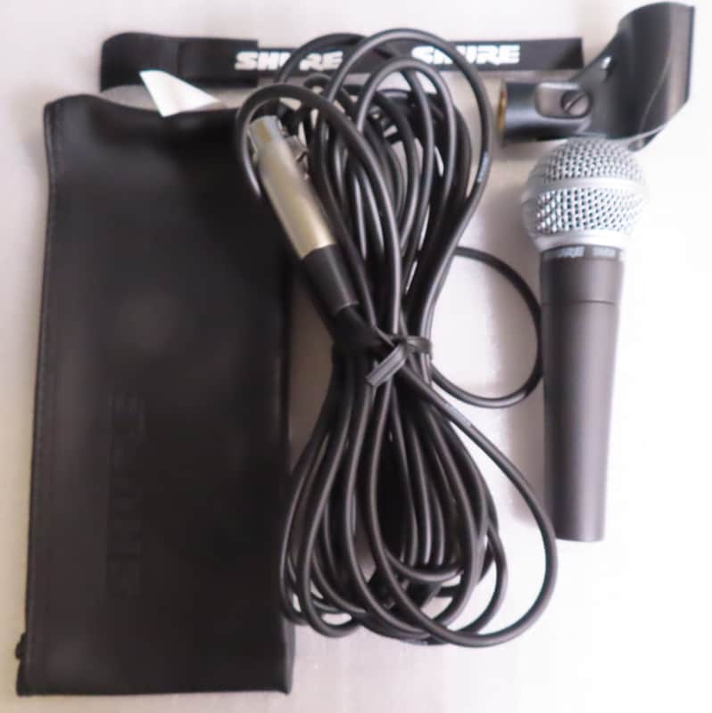 Shure SM58 Dynamic Vocal Microphone with Cable - Open Box image 1