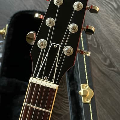 2025 The Heritage H535 Trans Red Flamed Maple Body image 5