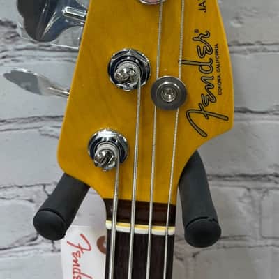 Fender American Professional II 4-String Jazz Bass, Mercury with Case 9.0 lbs image 6