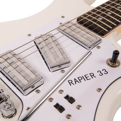 Rapier 33 Electric Guitar ~ Arctic White image 10