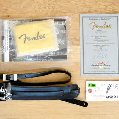 2011 Fender Custom Shop La Cabronita Porrazo Relic Bass Black Precision w/ohsc Case Candy & COA image 13