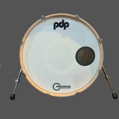 PDP Concept 18x22 Satin Black bass drum image 2