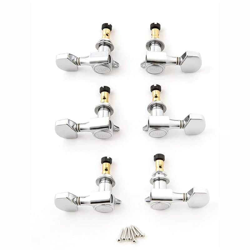 PRS SE Locking Tuners, Chrome, SET OF 6 image 1