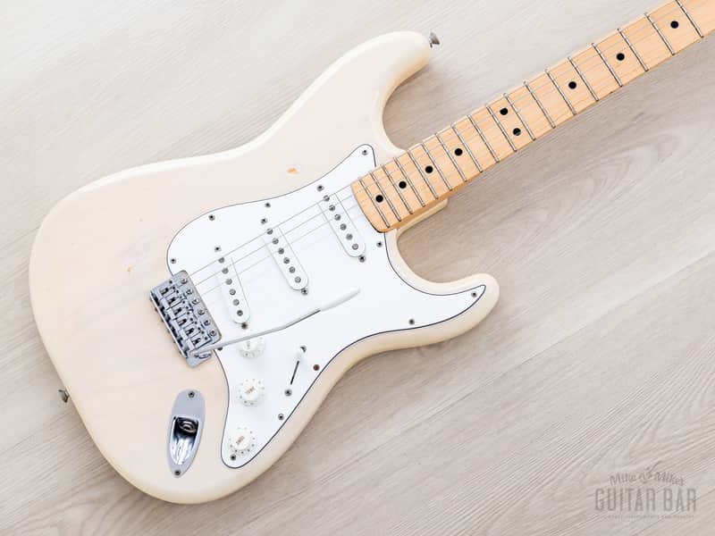 1975 Fender Stratocaster Vintage Electric Guitar Blonde, 100% Original w/ Case image 1
