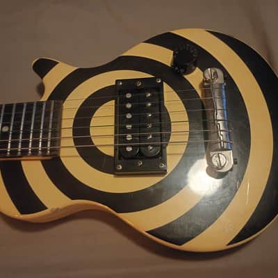 Epiphone Zakk Wylde Les Paul Pee-Wee 2001 - 2015 - Antique Ivory with Bullseye image 1