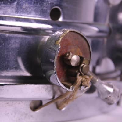 Sonor D444 Snare Drum Vintage 60s Teardrop 8Lug Heavy Ferro-Steel Mallet Germany image 13