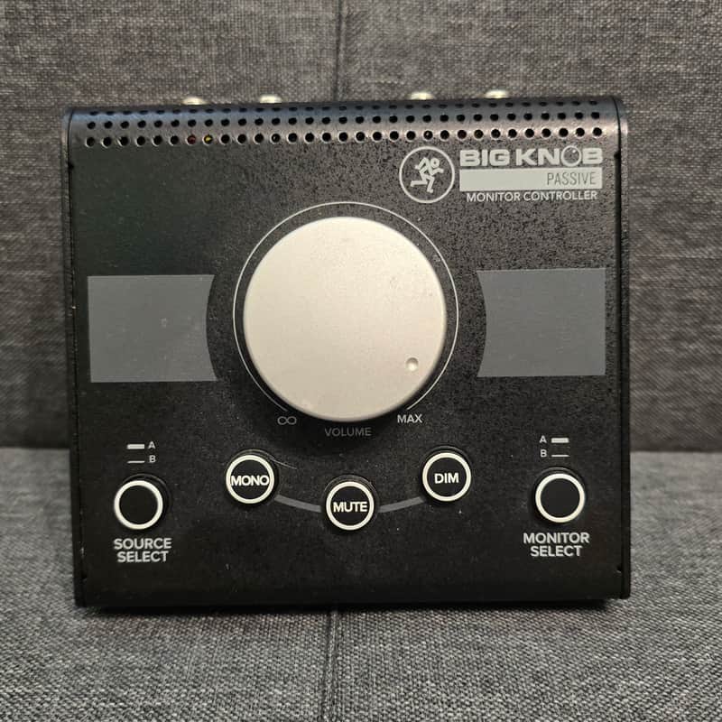 Mackie Big Knob Passive Monitor Controller 2017 - Present - Black image 1
