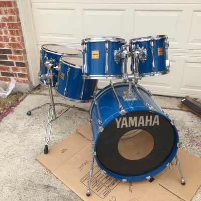 Yamaha Rock Tour Custom 22-10-12-14-16 1990's Cobalt Blue image 1