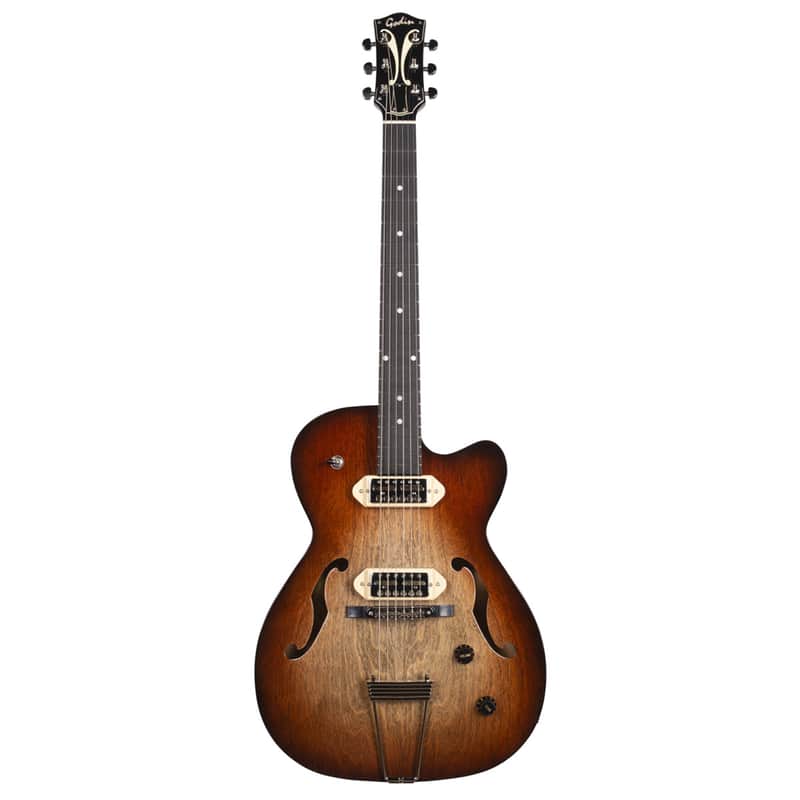 Godin 5th Avenue TL Thinline Gold Foil image 1