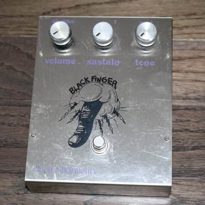 Vintage 1970s Electro-Harmonix Black Finger Compressor - NO TARIFFS image 2
