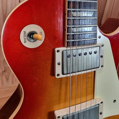Gibson Custom Shop ’58 Les Paul Standard Reissue Plaintop VOS, Cherry Sunburst Bj. 2006 image 6