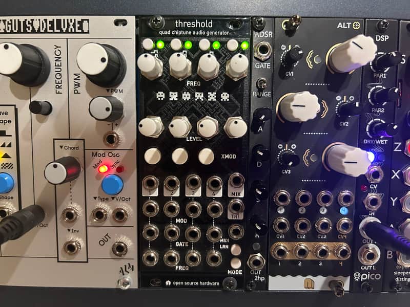 Threshold (uEdges) Micro Mutable Instruments Edges Eurorack Synth Module (Black Aluminum) image 1