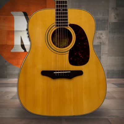 Silvertone Jumbo Acoustic Electric w/Fishman Clearwave 60 - Gloss Natural (633EN) image 1