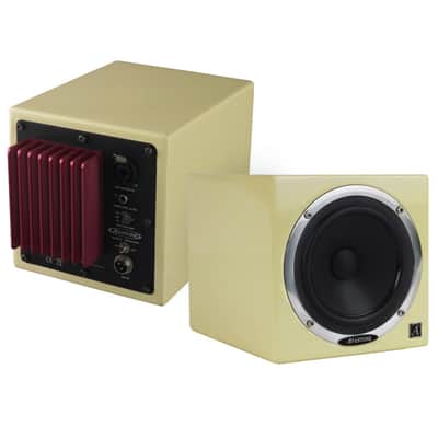 Avantone MixCubes Active Cream Paar - active studio monitor image 2