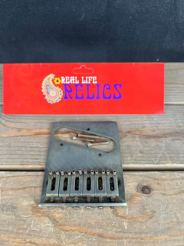 Real Life Relics Fender® Aged Standard Telecaster® Bridge 0053354000- S10 image 1