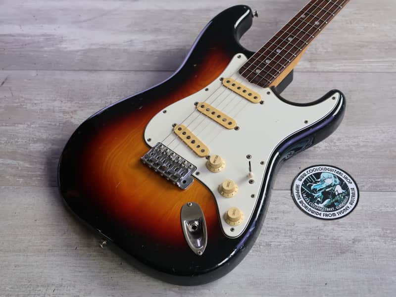1985 Squier (by Fender Japan) CST-30 JV Series '72 Reissue Stratocaster (Sunburst) image 1