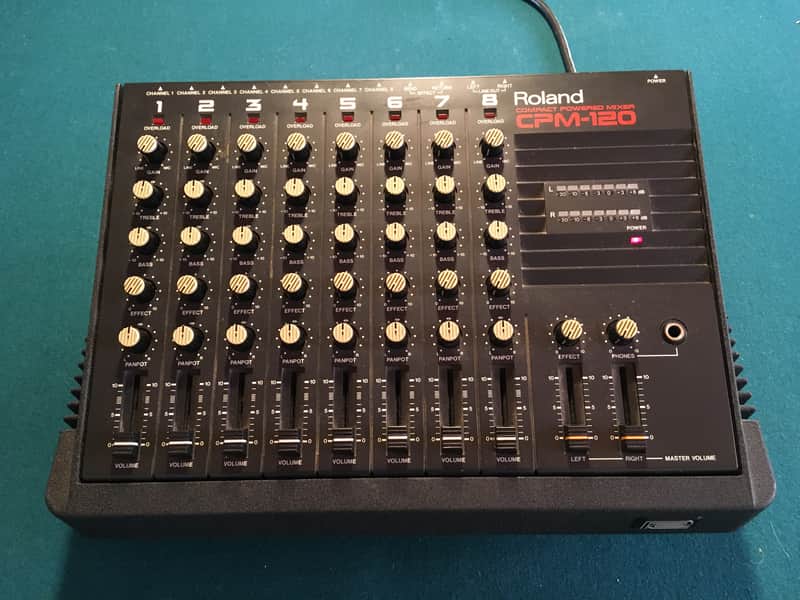 Roland CPM-120 Powered Mixer Like a Boss BX-800 with a Bonus Amp