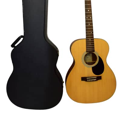 2007 Martin OM-1 Orchestra Model Acoustic Electric Guitar, Natural w/ Case image 1