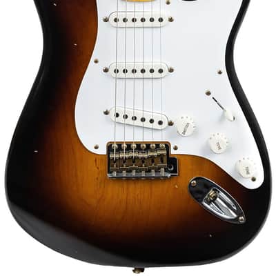 Fender Fender Custom Shop 70th Ltd Edition 1954 Stratocaster Journeyman Relic 2025 - sunburst image 10