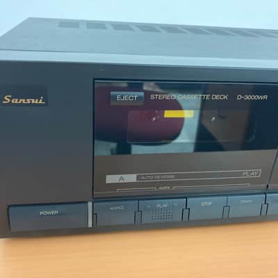 Sansui D-3000WR Double Cassette Deck (1987-90) image 2