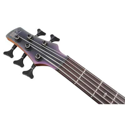 Ibanez SR Standard SR505 5-String Bass Guitar - Black Aurora Burst image 8