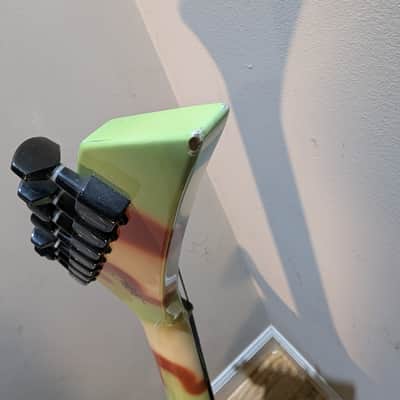 Jackson Pro Series Christian Olde Wolbers Signature 7-String Dinky Archtop 2004 - 2009 - Desert Camo image 4