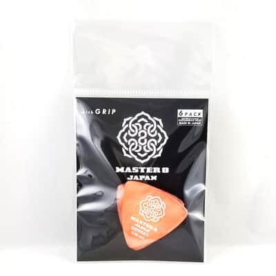 Master 8 INFINIX-U Grip Guitar Picks .88mm Triangle Medium 6-Pack image 6