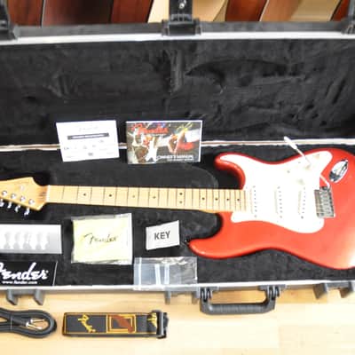 FENDER American Standard Stratocaster Chrome Red / Made In USA / from 2001 / Z1035396 image 13