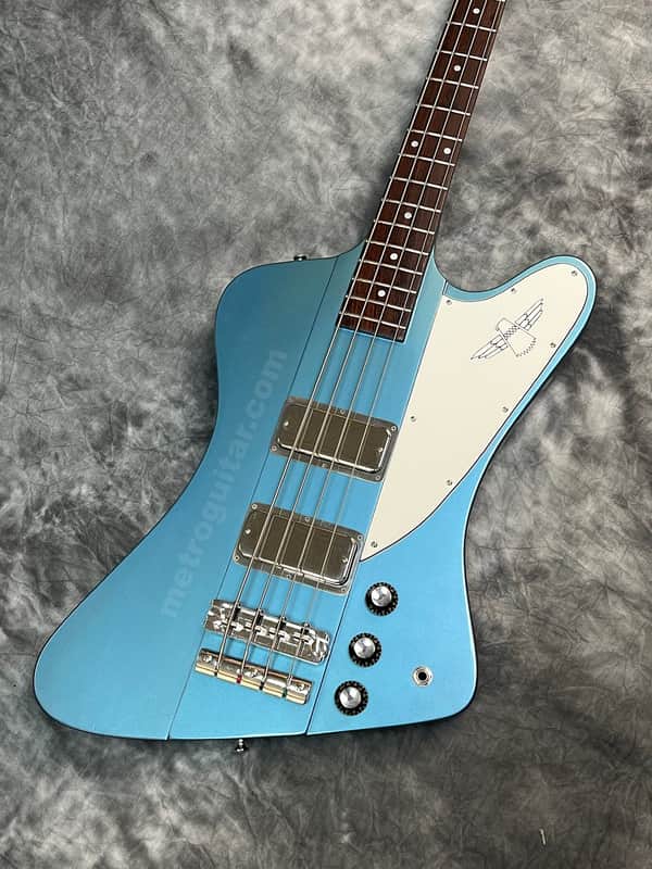 1976 Gibson Thunderbird Bass - Aged Pelham Blue Restoration image 1