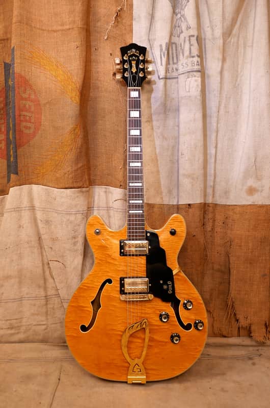 Guild Starfire 5D-BL Prototype V 1969 Blond image 1